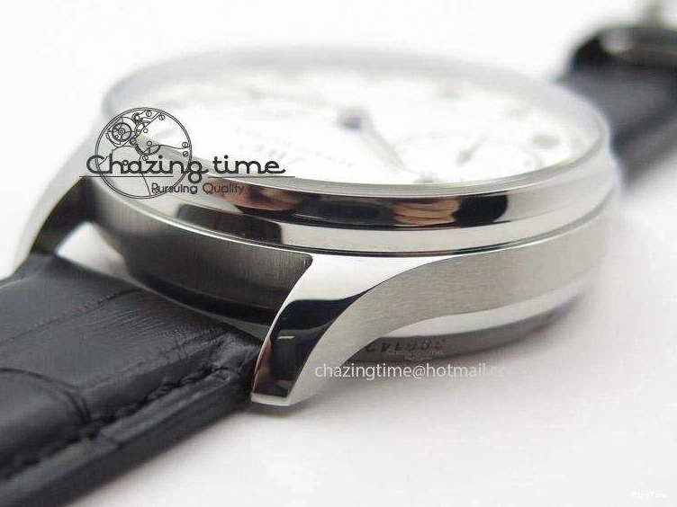 MIROTIME 0405 Bold Portuguese Real PR IW500704 ZF 1:1 Best Edition On Black Leather Strap A 7374